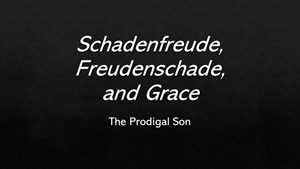 Schadenfreude, Freudenschade, and Grace